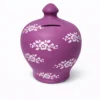 koumparas-floral-kliklis.gr-kou014a Κεραμικός Κουμπαράς Floral – Χειροποίητος με Λουλούδια