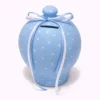 koumparas-polka-kliklis.gr-kou005-baby-blue Κεραμικός Κουμπαράς “Polka Charm” – Χειροποίητος με Πουά σε Διάφορα Χρώματα