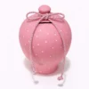 koumparas-polka-kliklis.gr-kou005-pink Κεραμικός Κουμπαράς “Polka Charm” – Χειροποίητος με Πουά σε Διάφορα Χρώματα