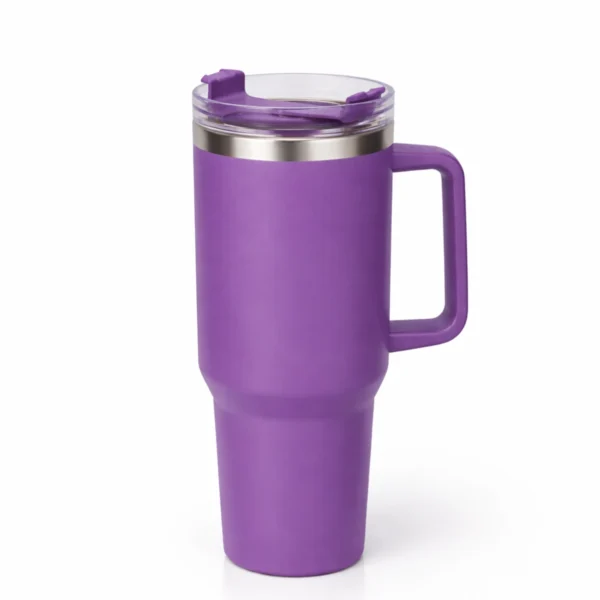 Ποτήρι Θερμός Γίγας με Λαβή & Καλαμάκι 1200ml – Homie