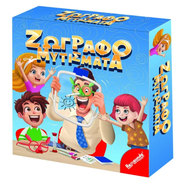 Ζωγραφομυτίσματα – Επιτραπέζιο Παιχνίδι Γέλιου & Παντομίμας για Παιδιά 6+