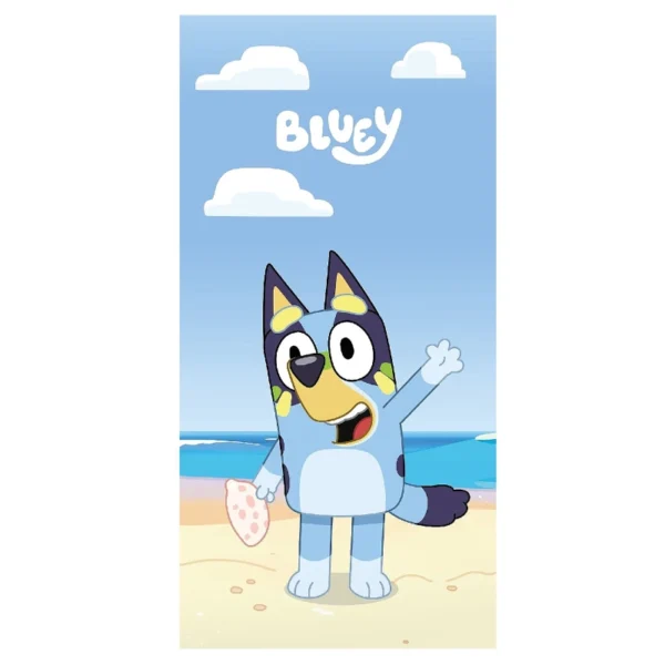 Παιδική Πετσέτα Θαλάσσης Microfiber Bluey Fast Dry 70x140cm