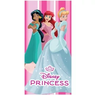 Παιδική Πετσέτα Θαλάσσης Microfiber Disney Princess Jasmine Ariel Cinderella Fast Dry 70x140cm