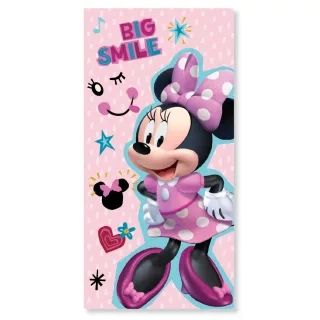 petseta-thalassis-minie-big-smile-kliklis.gr Παιδική Πετσέτα Θαλάσσης Microfiber Disney Minnie Mouse Big Smile Fast Dry 70x140cm