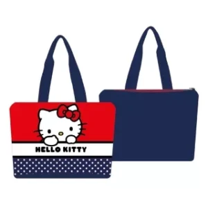 Παιδική Τσάντα Θαλάσσης Hello Kitty Red & Navy 47x33x15cm