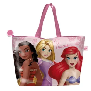 Παιδική Τσάντα Θαλάσσης Disney Princess Moana Rapunzel Ariel 47x33x15cm