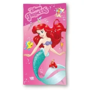 Παιδική Πετσέτα Θαλάσσης Microfiber Disney Princess Ariel Mermaid Fast Dry 70x140cm